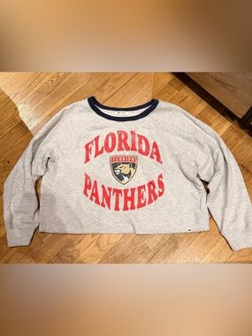 47 Brand Florida Panthers Cropped Sweatshirt